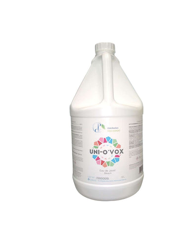 Eau de javel 6 % UNI-O'VOX 4L